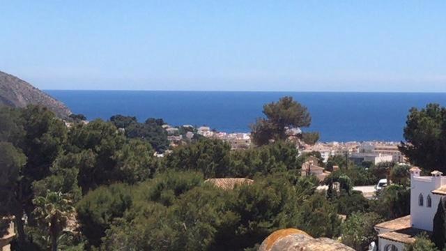 Ferienwohnung Atico-Penthouse En Moraira Con Vistas Al Mar Teulada Exterior foto