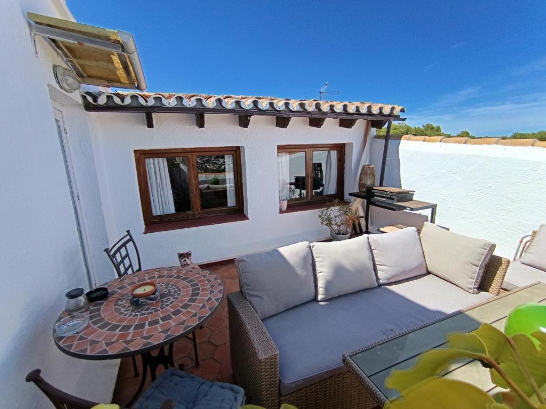 Ferienwohnung Atico-Penthouse En Moraira Con Vistas Al Mar Teulada Exterior foto